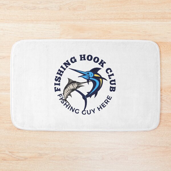 Item preview, Fishing Hook Club – Bold Marlin Fish Logo for Anglers designed and sold by new-day.
