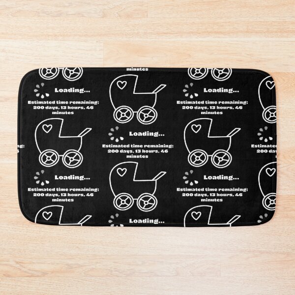Item preview, Baby invites, announce pregnancy - 200 days white designed and sold by LiskoDesign.