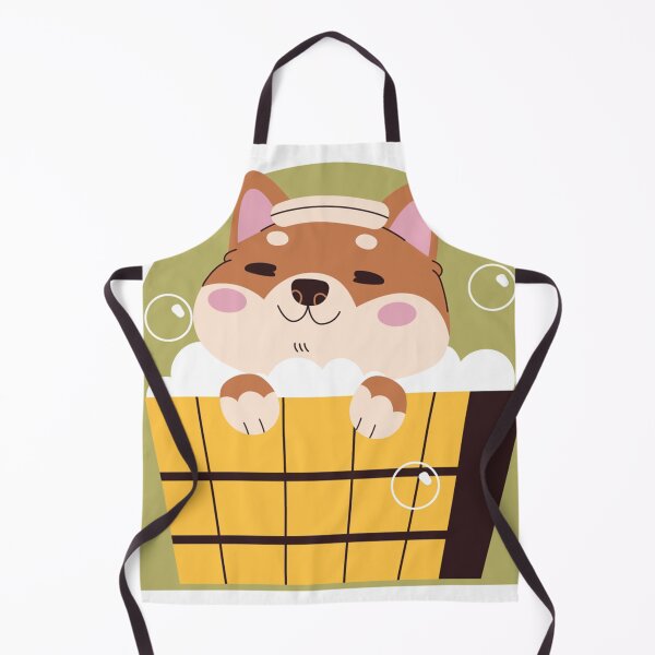 Item preview, Happy Shiba Inu Bath Time designed and sold by DoggoSay.