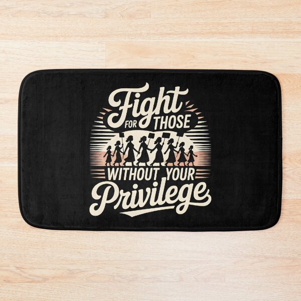 Item preview, Fight For Those Without Your Privilege Floral Protest designed and sold by Redgiant87x.