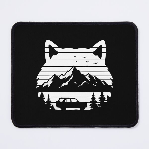 Artikelvorschau, Wolf Overland Badge – Retro Off-Road entworfen und verkauft von Timegraf.