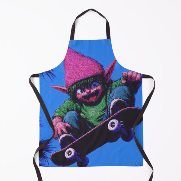 Item preview, Gnome in the air on a Skateboard designed and sold by V-Fantasy.