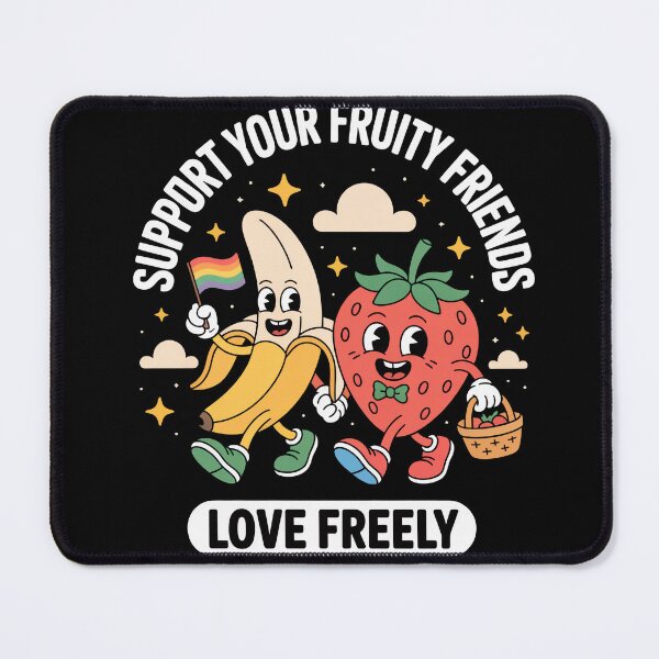Item preview, Support Your Fruity Friends Lgbtq designed and sold by MooonTees.
