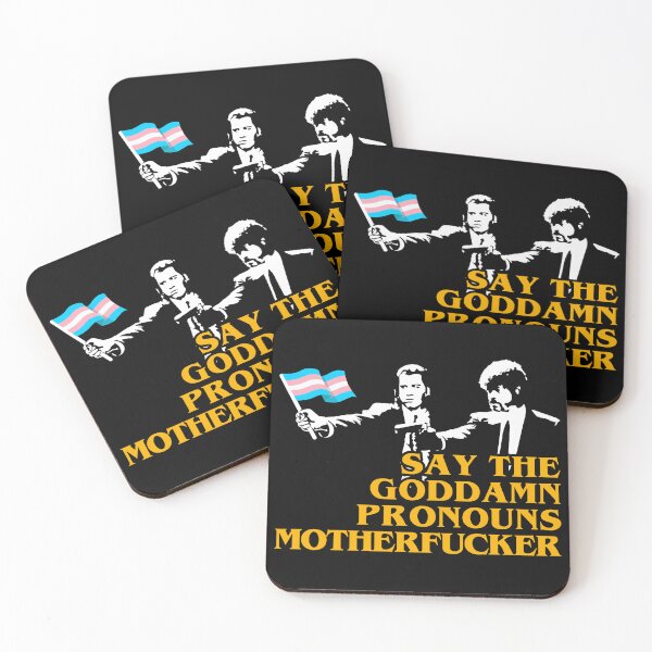 Item preview, Say the Goddamn pronouns designed and sold by remerasnerdas.