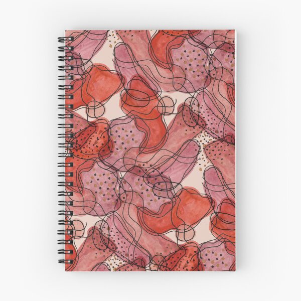 Item preview, Arid Cinders Warm Tone Watercolor and Ink Abstract Pattern designed and sold by GenAumonier.