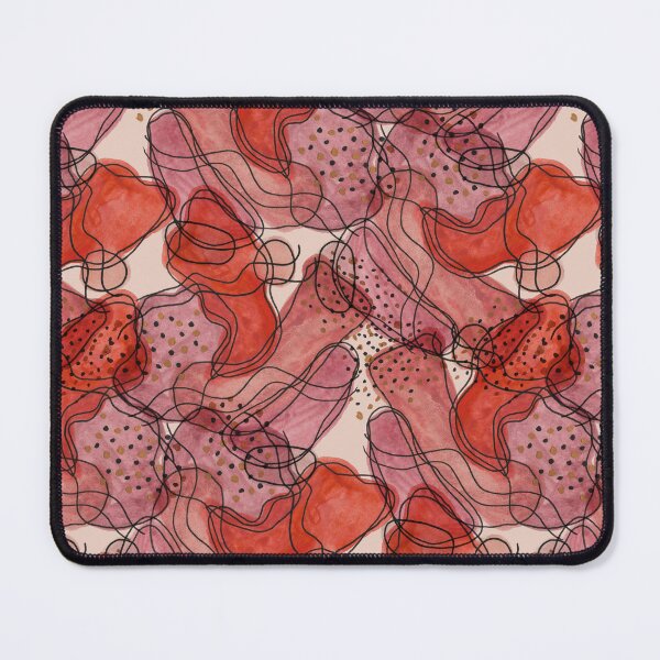Item preview, Arid Cinders Warm Tone Watercolor and Ink Abstract Pattern designed and sold by GenAumonier.