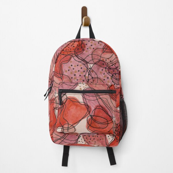 Item preview, Arid Cinders Warm Tone Watercolor and Ink Abstract Pattern designed and sold by GenAumonier.