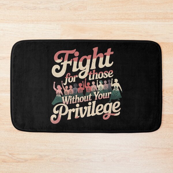Item preview, Fight For Those Without Your Privilege Floral Protest designed and sold by Redgiant87x.