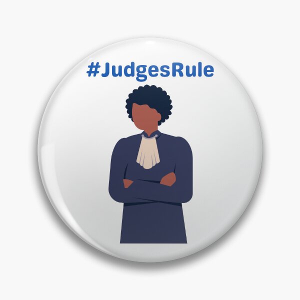 Item preview, Judges Rule with WoC Judge, Her Arms Crossed Tight designed and sold by dickensign.