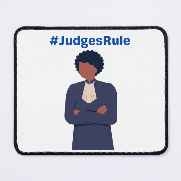Item preview, Judges Rule with WoC Judge, Her Arms Crossed Tight designed and sold by dickensign.