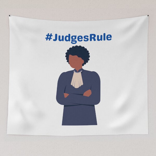 Item preview, Judges Rule with WoC Judge, Her Arms Crossed Tight designed and sold by dickensign.