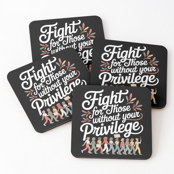 Item preview, Fight For Those Without Your Privilege Floral Protest designed and sold by Redgiant87x.
