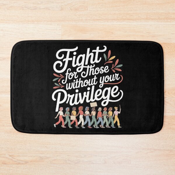 Item preview, Fight For Those Without Your Privilege Floral Protest designed and sold by Redgiant87x.