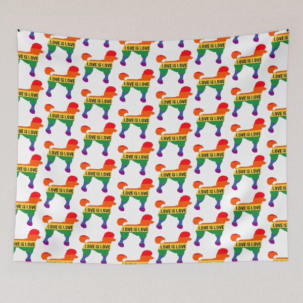 Item preview,  dogs love is love designed and sold by Taloory.