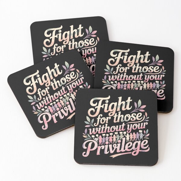 Item preview, Fight For Those Without Your Privilege Floral Protest designed and sold by Redgiant87x.