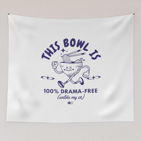 Item preview, This bowl is 100% drama free (unlike my ex) designed and sold by Peerless-Prime.