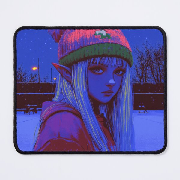 Item preview, Pretty Elf on a Snowy Night designed and sold by V-Fantasy.