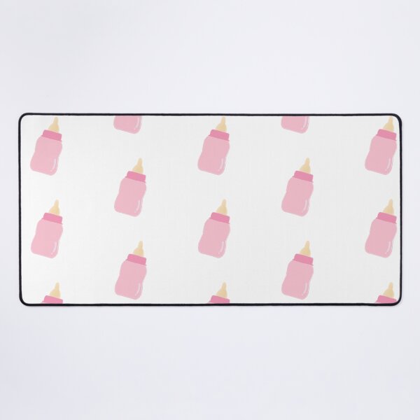 Item preview, Pink Baby Bottle Illustration designed and sold by ammyway.