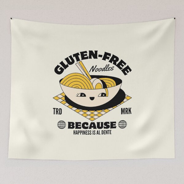 Item preview, Gluten-free noodles: because happiness is al dente designed and sold by Peerless-Prime.