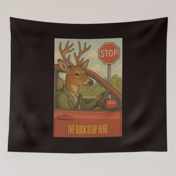 Item preview, The Buck Stops Here designed and sold by LONEBooks.