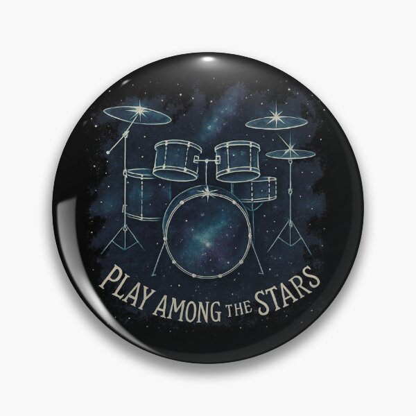 Item preview, Play Among The Stars – Drum Kit Constellation Design designed and sold by Junkie-Worx.