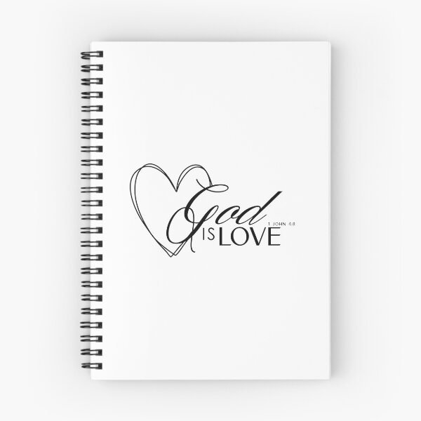 Item preview, 1 John 4:8 - God is Love designed and sold by Jake Riding.