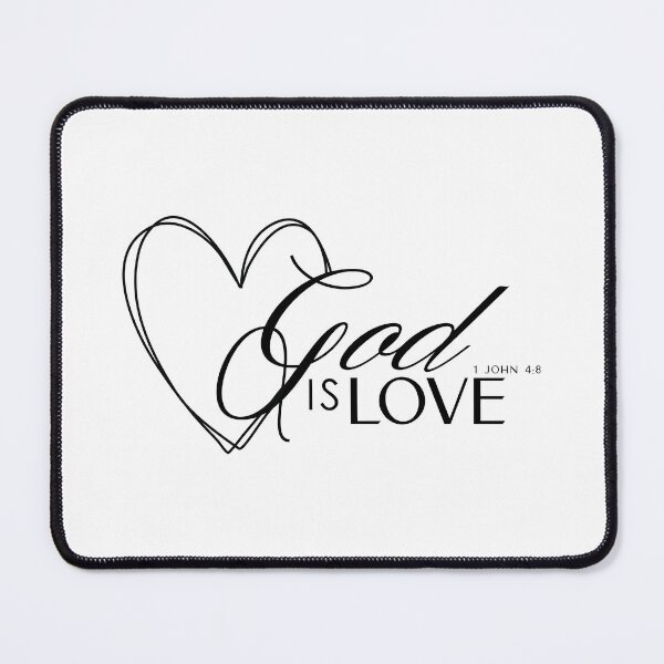 Item preview, 1 John 4:8 - God is Love designed and sold by Jake Riding.