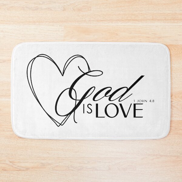 Item preview, 1 John 4:8 - God is Love designed and sold by Jake Riding.
