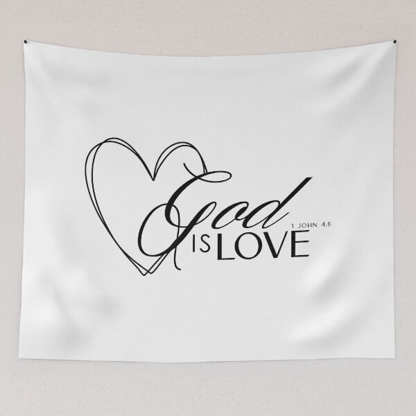 Item preview, 1 John 4:8 - God is Love designed and sold by Jake Riding.