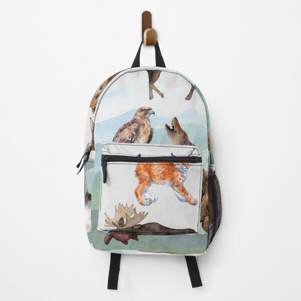 Item preview, Mountain Animal Design - Nordic Wildlife Watercolor designed and sold by Arkeso.