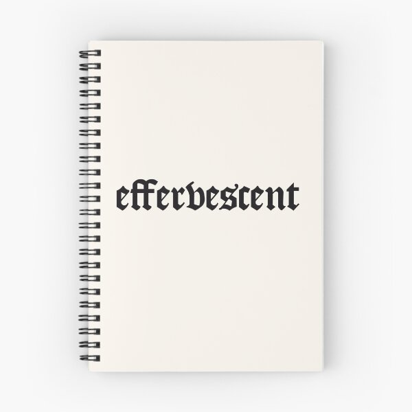 Item preview, Effervescent - Whimsigoth Minimalist Word Art in Gothic Font designed and sold by CranberrySodaCo.