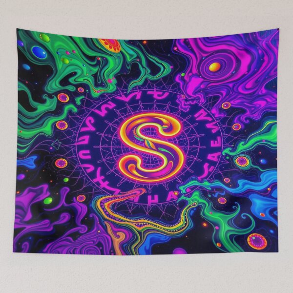 Item preview, Sacred Signal – The luminous “S” between symbolic power and digital trance designed and sold by FotoworldEdel.