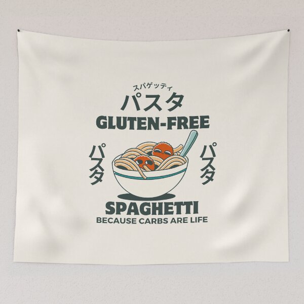 Item preview, Gluten-free: spaghetti because carbs are life designed and sold by Peerless-Prime.