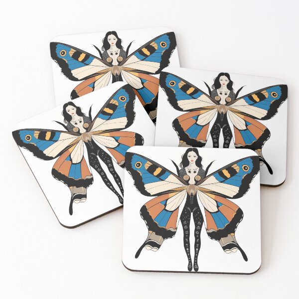 Item preview, Whispers of the Nocturne: An Abstract Portrait of the Moth People designed and sold by dcohea.