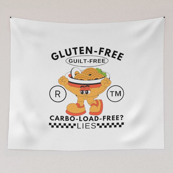 Item preview, Gluten-free, guilt-free, carbo-load-free ? Lies designed and sold by Peerless-Prime.