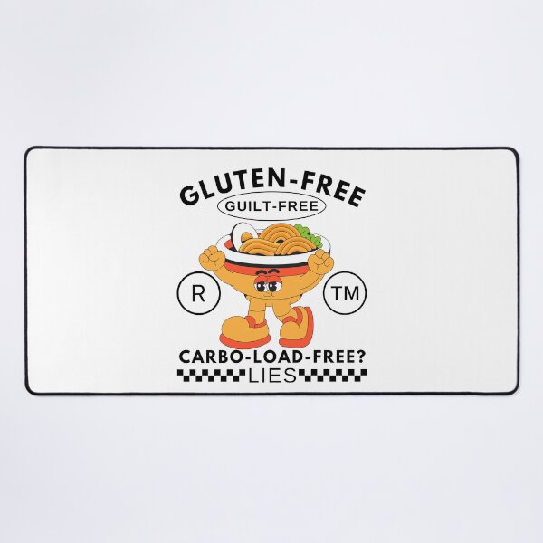 Item preview, Gluten-free, guilt-free, carbo-load-free ? Lies designed and sold by Peerless-Prime.