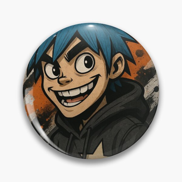 Item preview, Cartoon Rebel with Blue Hair and Style designed and sold by ArteWanderer.