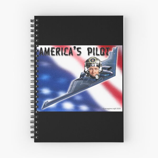 Item preview, El piloto de América designed and sold by EyeMagined.