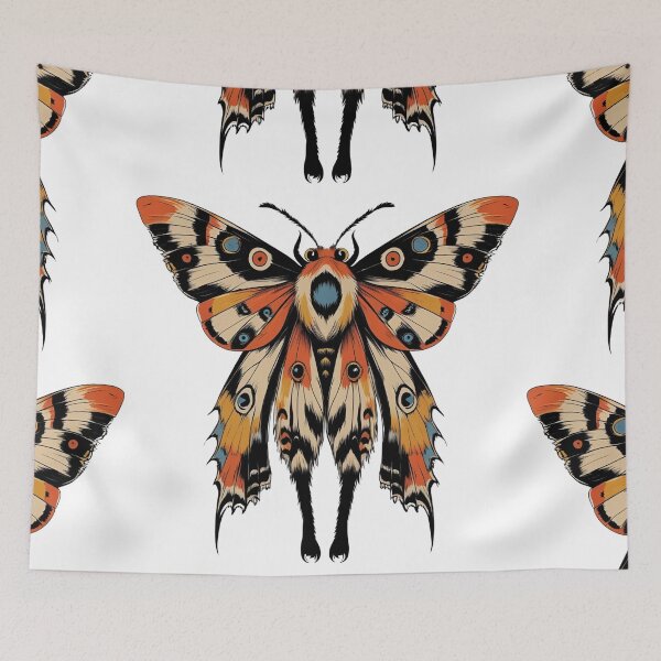 Item preview, Whispers of the Nocturne: An Abstract Portrait of the Moth People 2 designed and sold by dcohea.