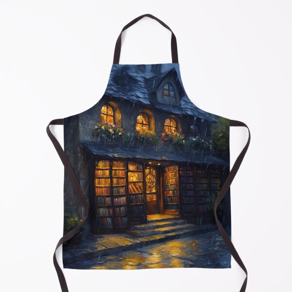 Item preview, Bookstore in the rain designed and sold by ARTelierDigital.