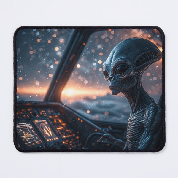 Item preview, ET Alien In Ufo  designed and sold by TheDarkWardrobe.