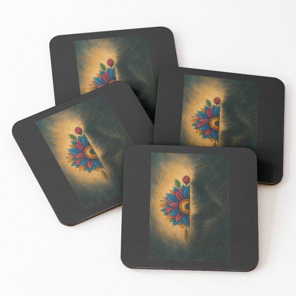 Item preview, Spiritual Flower Emerging from the Darkness designed and sold by ArteWanderer.