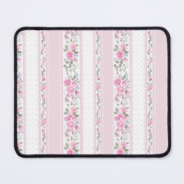 Item preview, Pink polka-dot floral pattern  designed and sold by Pixiedrop.