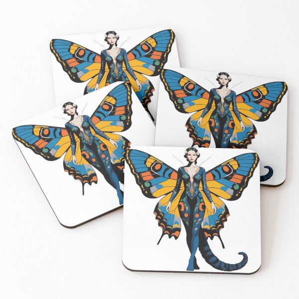 Item preview, Whispers of the Nocturne: An Abstract Portrait of the Moth People 3 designed and sold by dcohea.
