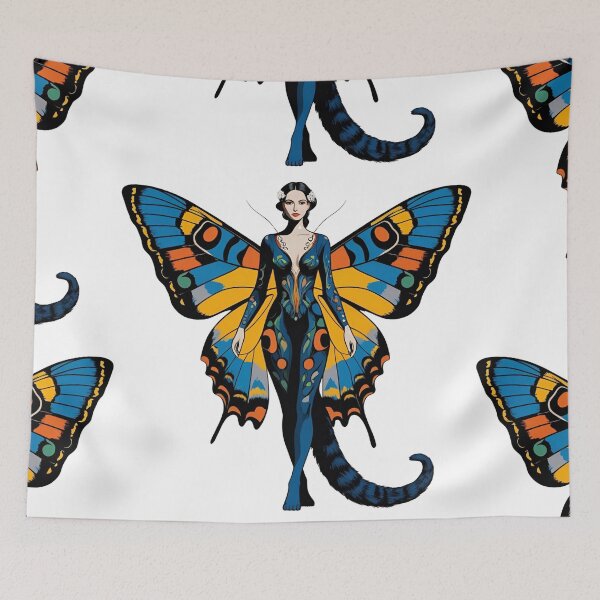 Item preview, Whispers of the Nocturne: An Abstract Portrait of the Moth People 3 designed and sold by dcohea.