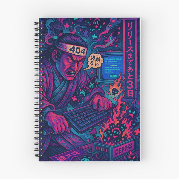 Artikelvorschau, Tastatur-Samurai – Der letzte Einsatz vor dem Release entworfen und verkauft von YamiHaus.