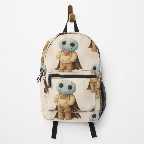 Item preview, Cute Guardian Doll with a Patchwork Heart designed and sold by ArteWanderer.