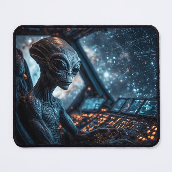 Item preview, ET Alien In Ufo  designed and sold by TheDarkWardrobe.