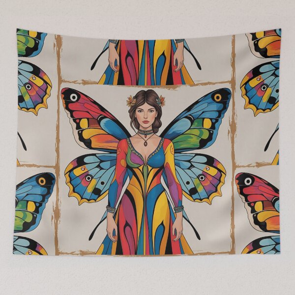 Item preview, Whispers of the Nocturne: An Abstract Portrait of the Moth People 4 designed and sold by dcohea.