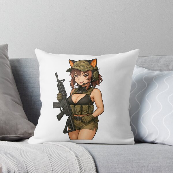 Aperçu de l'œuvre Kemonomimi tactique créée et vendue par RAWLIFEGRAPHIC.